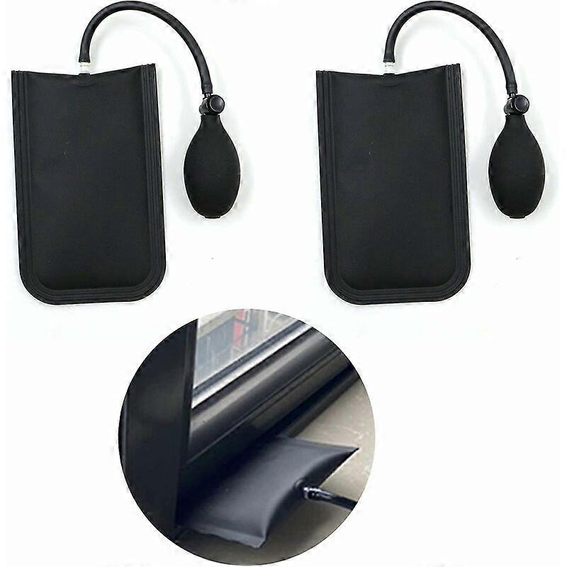 DWW-Coussin Montage Σφηνοειδής Αντλία Αέρα - Cale d'air de Levage Gonflables Outils, pour Pose de Fentre, Volets, Portes, Soulever Sans Effort, 2 Τμχ