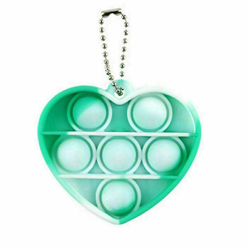 Mini Push Bubble Simple Dimple Toy Stress Relief Toys Keychain