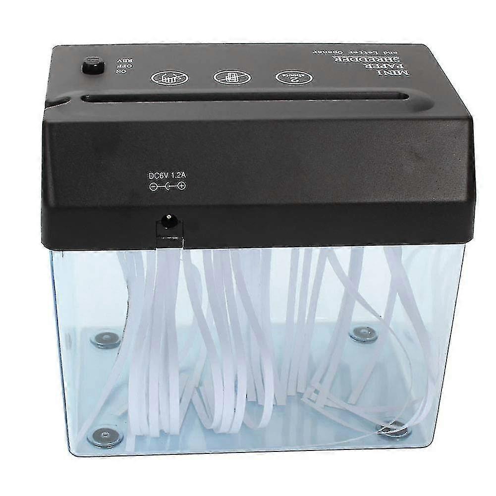 Automatic Mini Portable Strip Wastebasket Electric A6 Folded A4 Usb Shredder