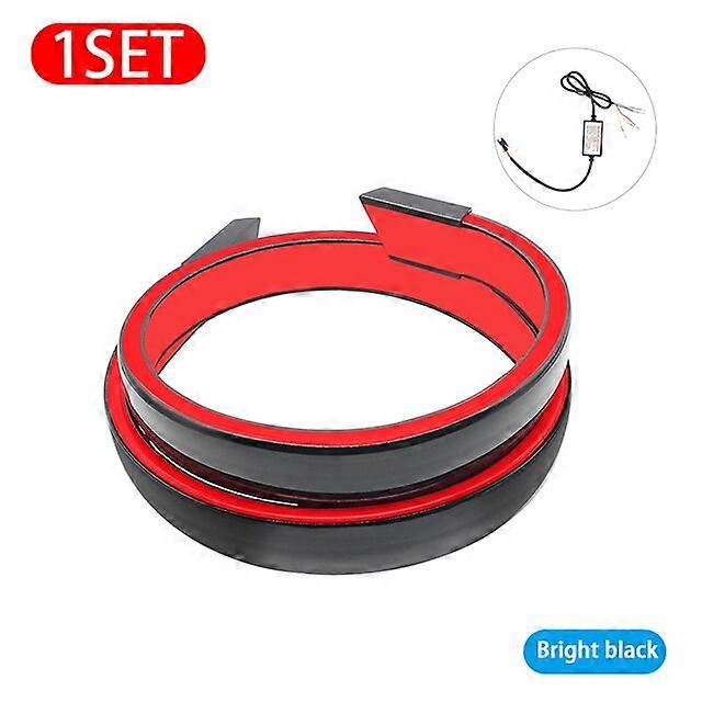 Car LED Rear Spoiler Lip Trunk Roof Spoiler Exterior Parts Brake Signal Turn Lights For Jaguar Xf x250 Xe Xj F-type AccessoriesMotorcycle Neck Braces