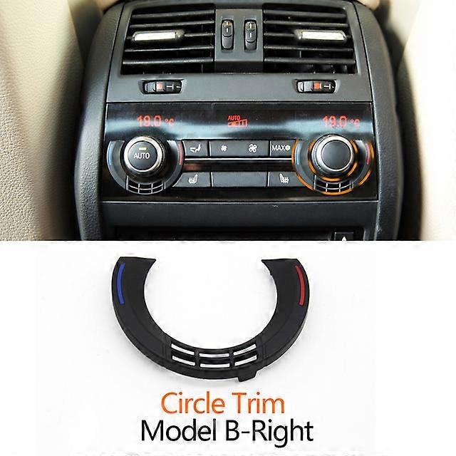 Car Interior Car Rear Air Conditioning AC Switch Buttons Cover Panel Trim For BMW 5 6 7 X5 X6 Series F10 F11 F06 F07 F01 F02 F15