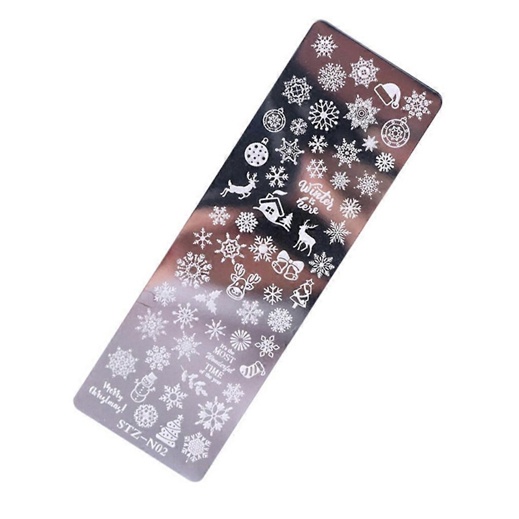 Nail Art Stamping Plate-Nail Stamp Template Plates Foral Manicure Image-Plate