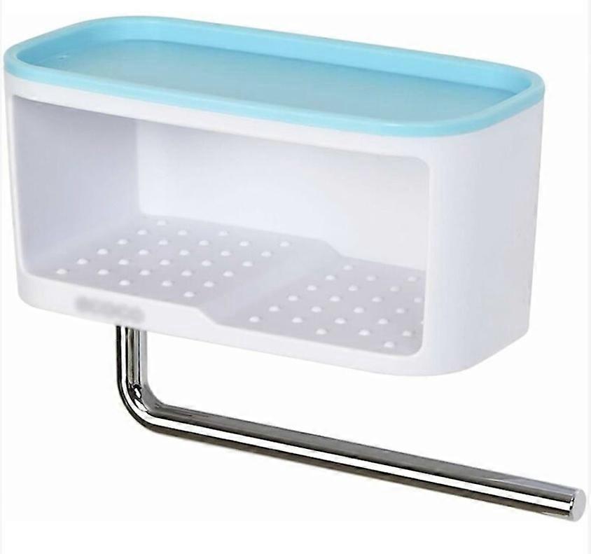 Soap box The multi-functional soap dish has load-bearing capacity, a soap box can be small items on the top, and a bar of s