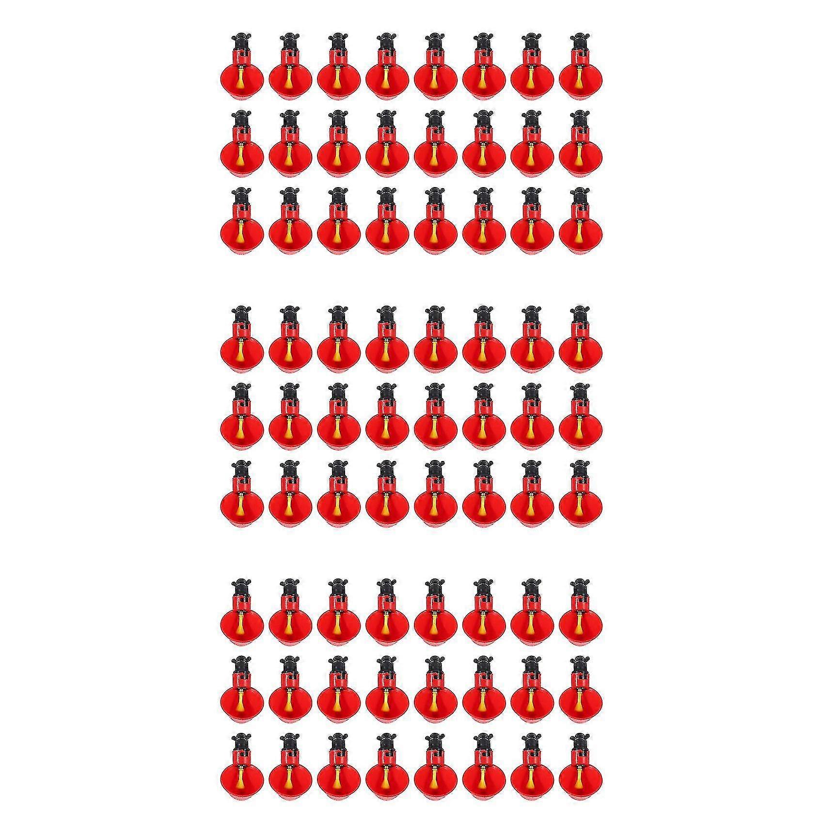 72pcs Alimentam Aves de Capoeira Automáticas