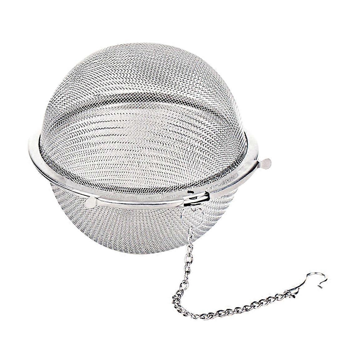 2 PCS Mesh Tea Ball Infuser Stainless Steel Tea Strainers