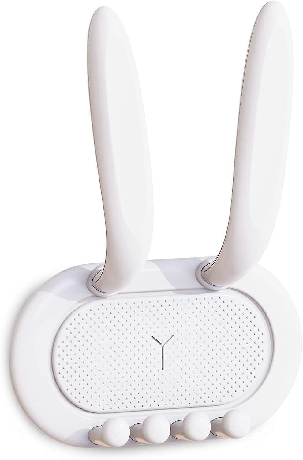 Cute Towel Hook/Adhesive Hooks, Toothbrush Holder (White)