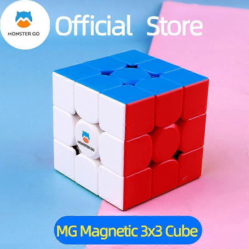 gan Magnetic Magic Speed Stickerless cube GAN Magnet Professional magic cube  Puzzle Cubo Magico gan