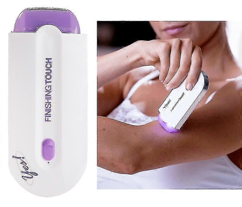 Finishing Touch Hair Remover Painless Epilator With Micro Vibrations