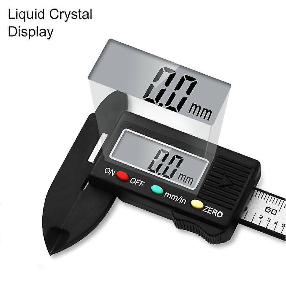 100% novo atualizado 100mm 4 polegadas LCD eletrônico Vernier caliper medidor de medida micrômetro
