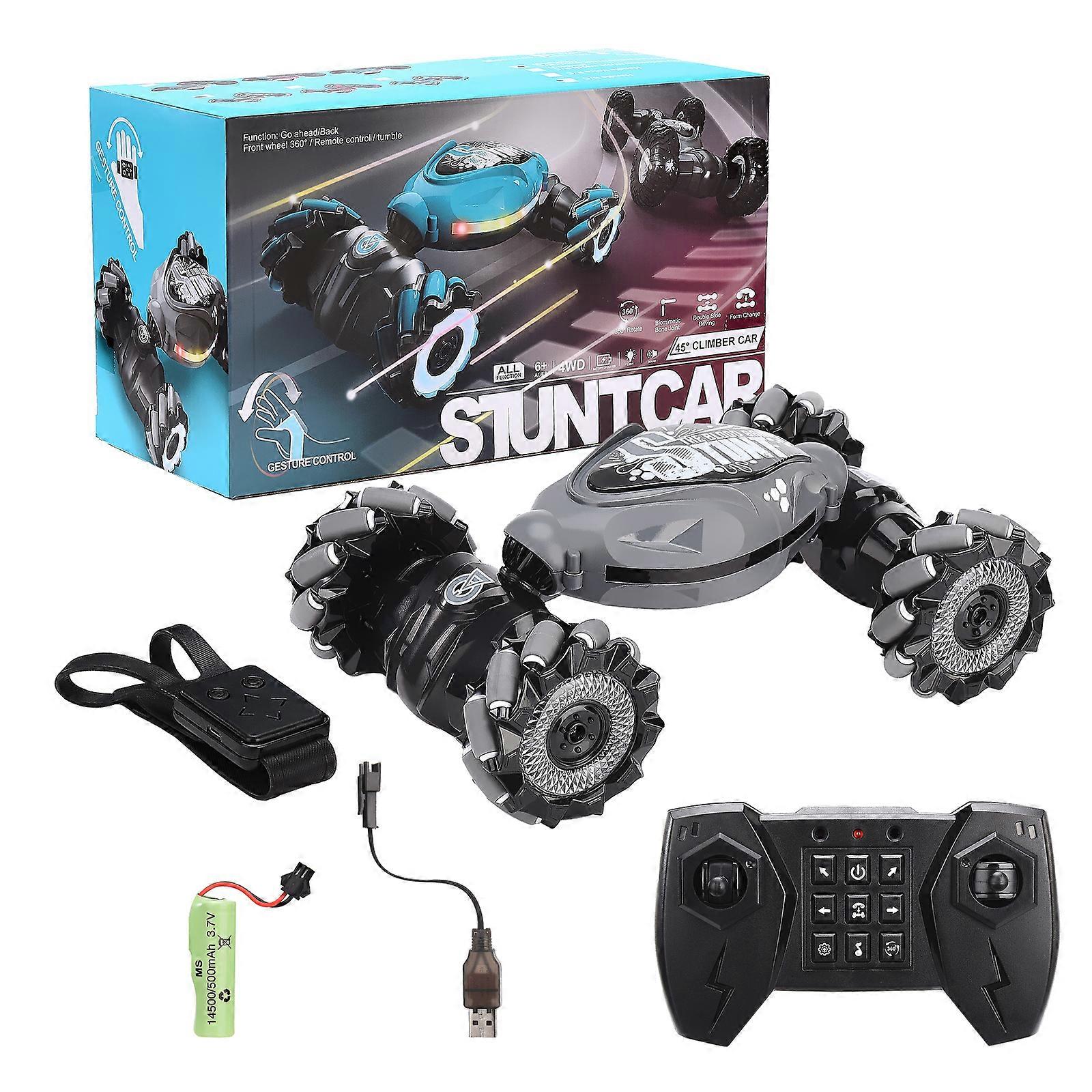 NEW HOTSALES Gesture RC Car Hand Controlled Stunt Car, 4WD 2.4GHz Remote Control Gesture Sensor Toy