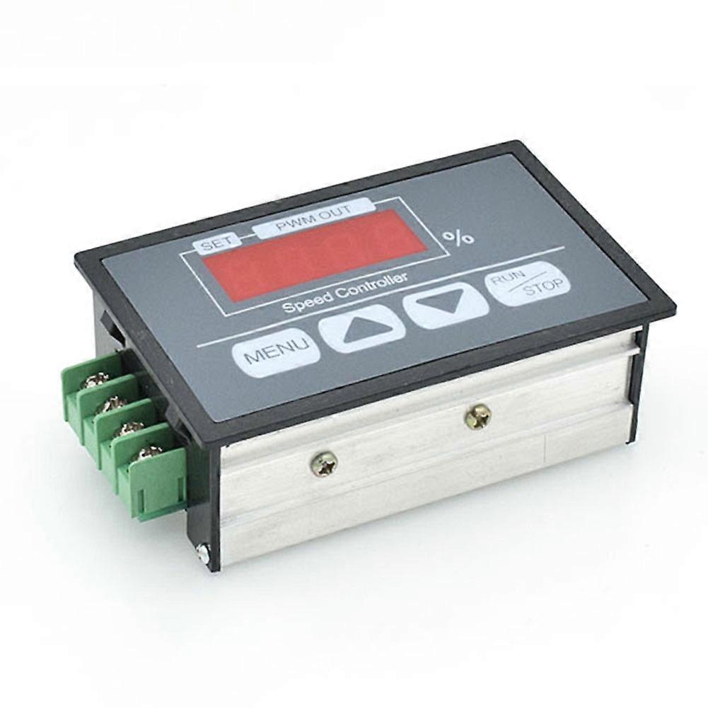 30A Digital LED Display DC 6/12/60V Brushed Motor Speed Controller Regulator QinHai