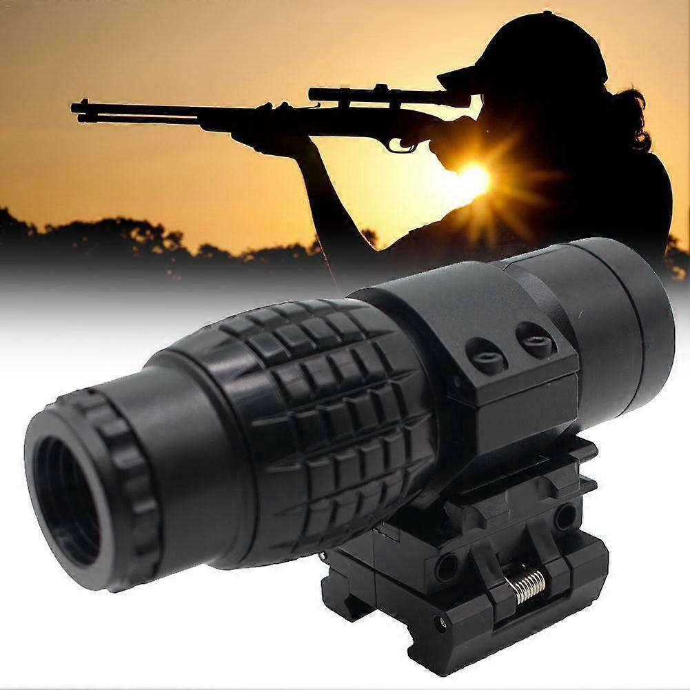Télescope de visée à loupe 3X avec FTS Flip à montage latéral pour s’adapter à l’holographique et à la vue