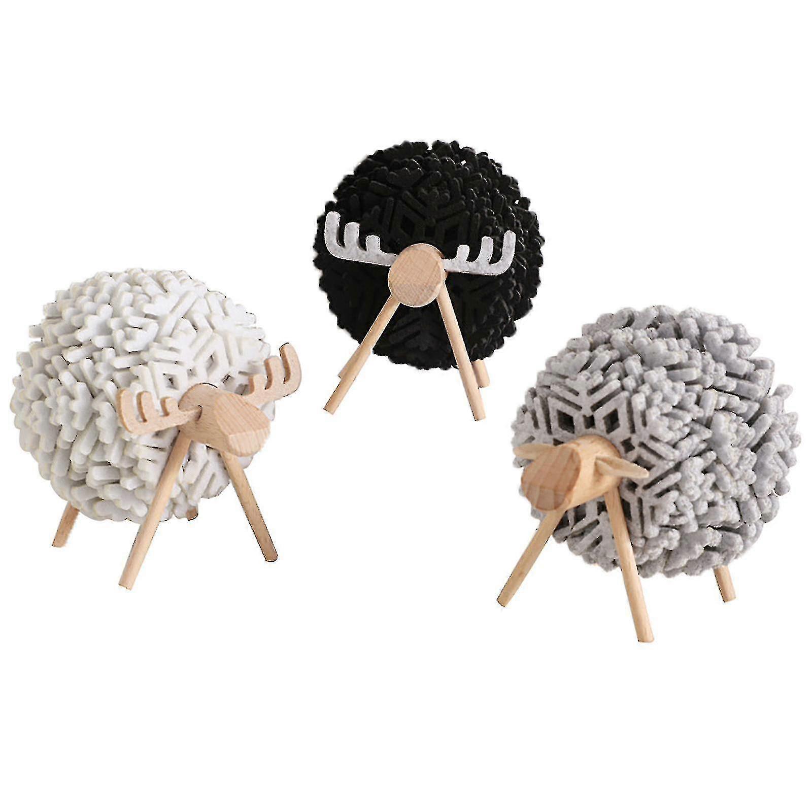 Sous-verres ronds isolés en forme de mouton