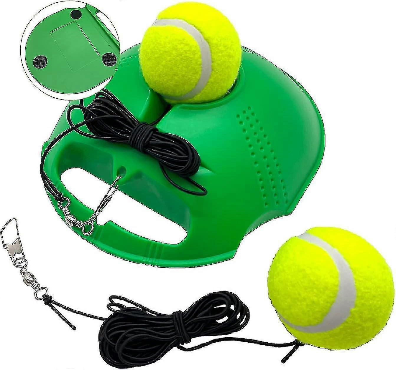 Tennis Trainer Self Training Rebound Baseboard, String Balls Included