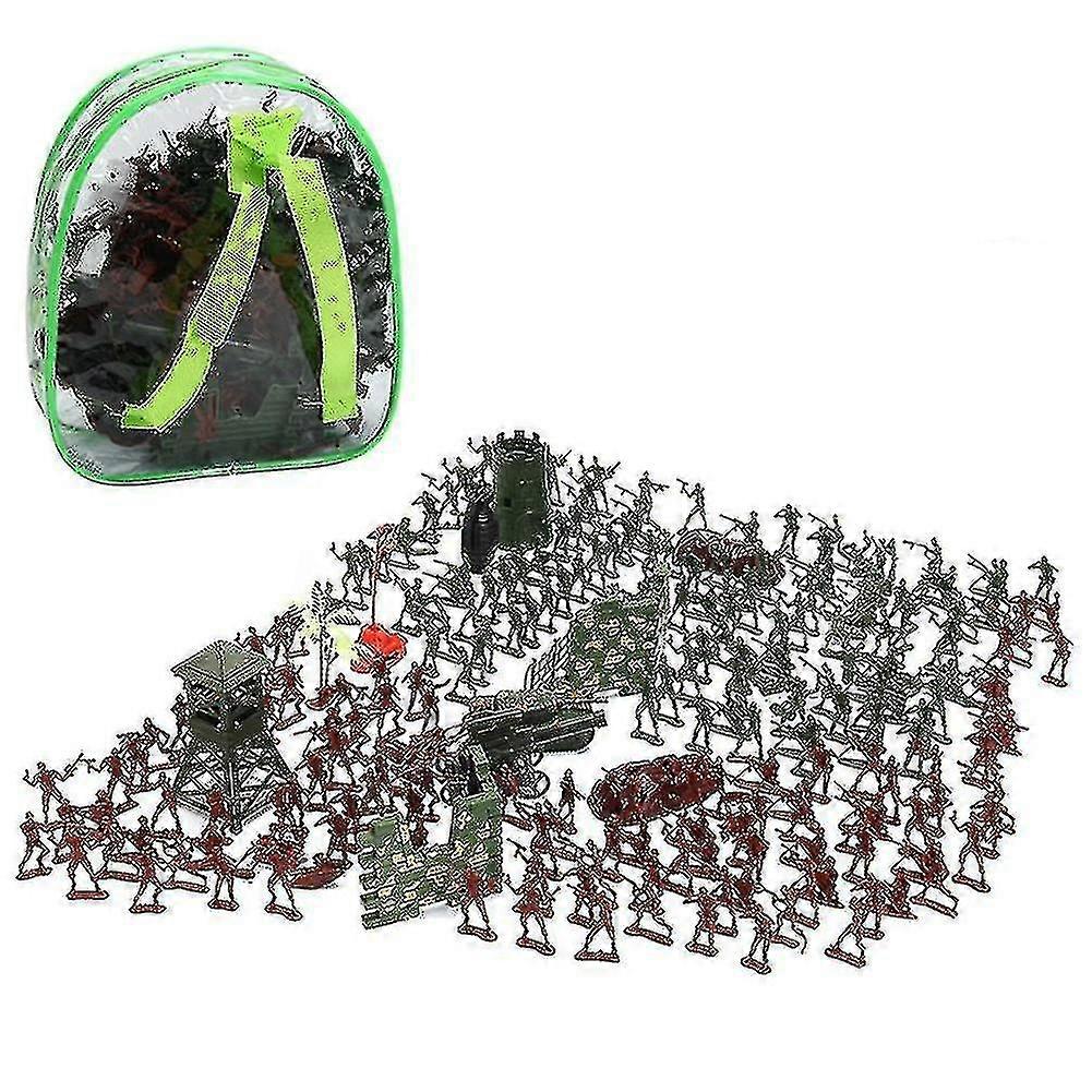 238pcs Static Army Mini Military Figures Tanks Soldier Model Set