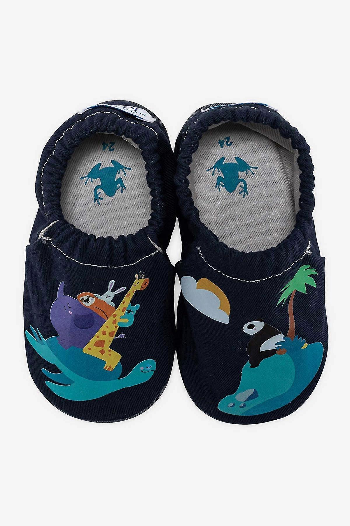 Adventure Hyper Navy Blue Barefoot Smart Booties