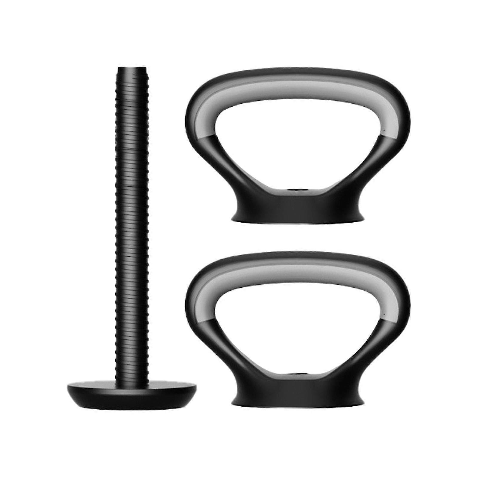 Kettlebell Handles with Connector Rod Portable Bodybuilding Kettlebell Grips