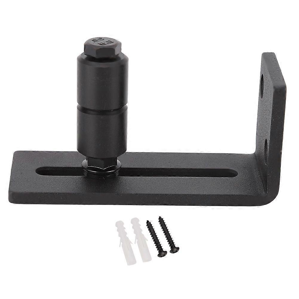 Adjustable Sliding Floor Guide for Barn Door Hardware Accessory (Heighten Single Roller)