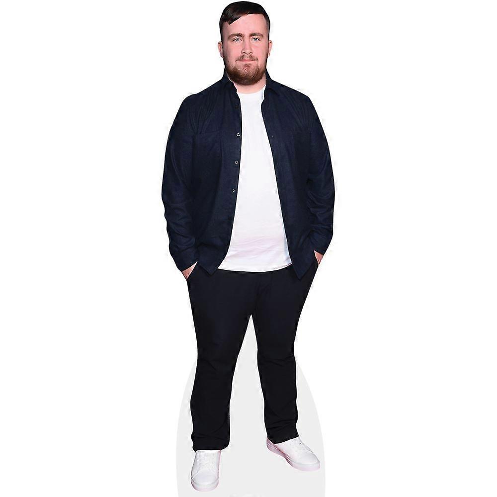 Luke Littler (Jacket) Cardboard Cutout (lifesize OR mini size). Standee. Stand Up.
