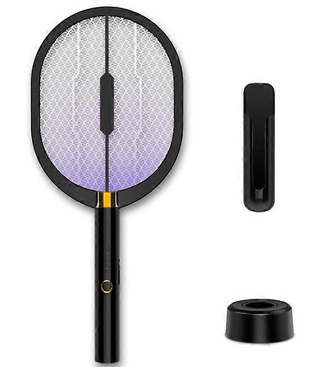 Wall-mounted charging mosquito swatter three-in-one LED mosquito killer
