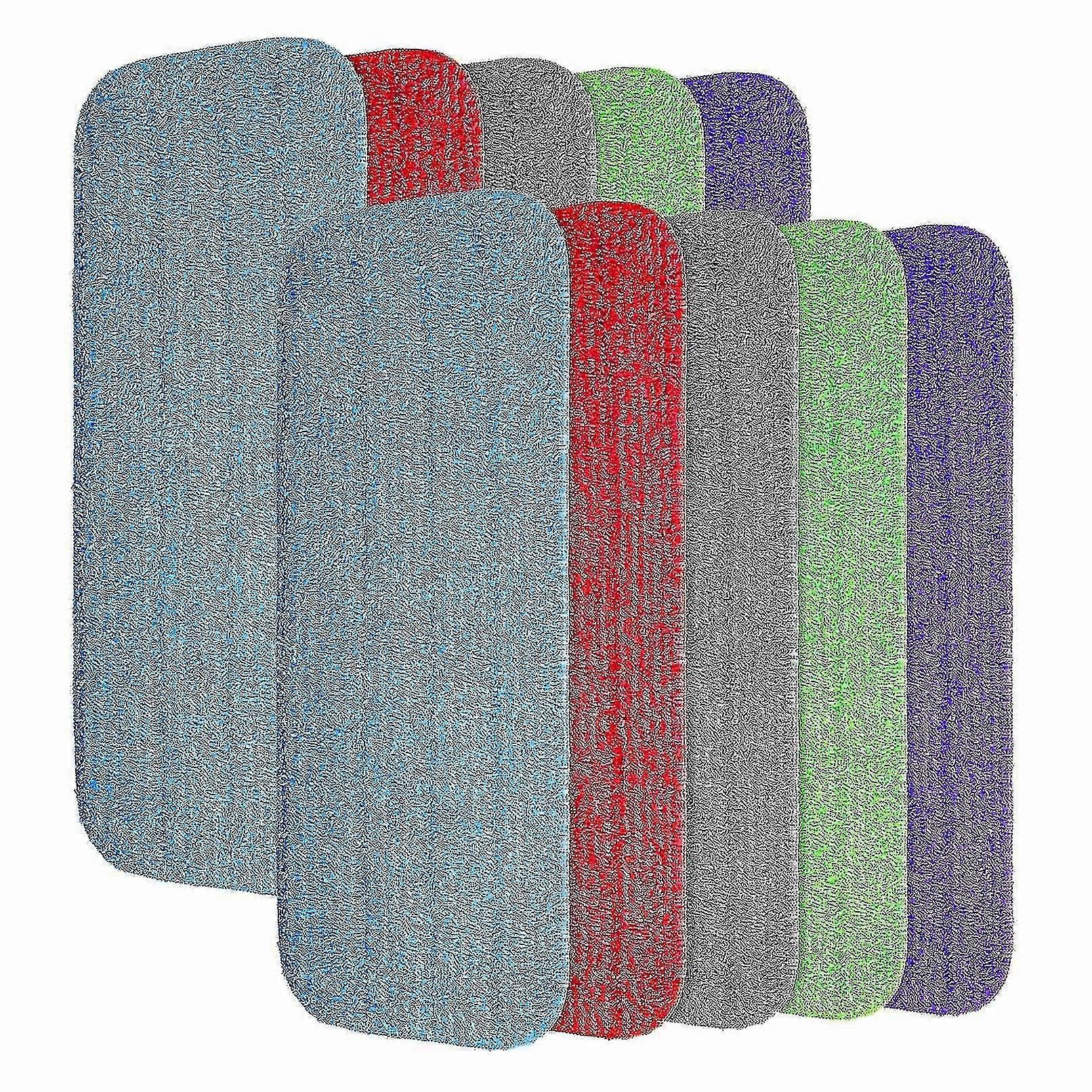 10 Pcs Microfiber Cleaning Pads Reveal Mop Pads Lavable Cloth Replacement For Mops And Revea