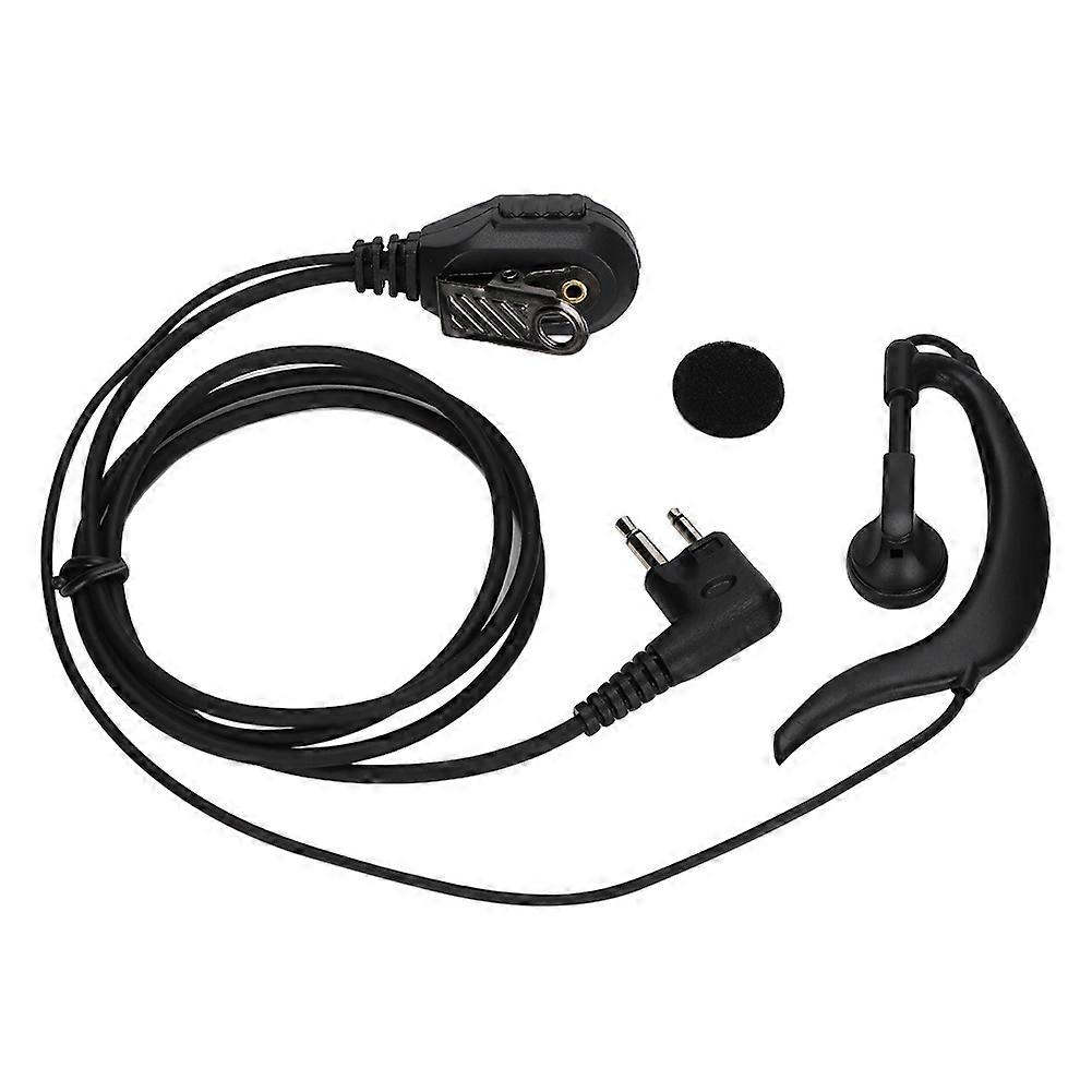 2-way GeneraL purpose Radio Universal K Type Headphone In ear Mic Walkie Talkie Earphone