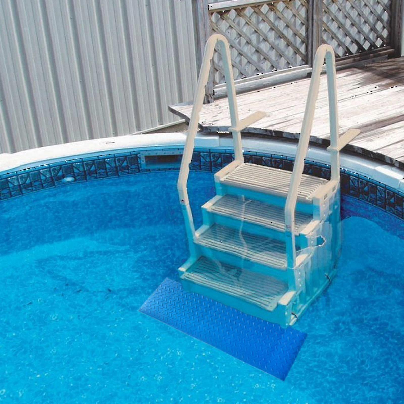 Swimming Pool Ladder Mat Non-slip Pool Step Pad Safety Liner For Medium Swimming Pool Liner And Stairs Protective
