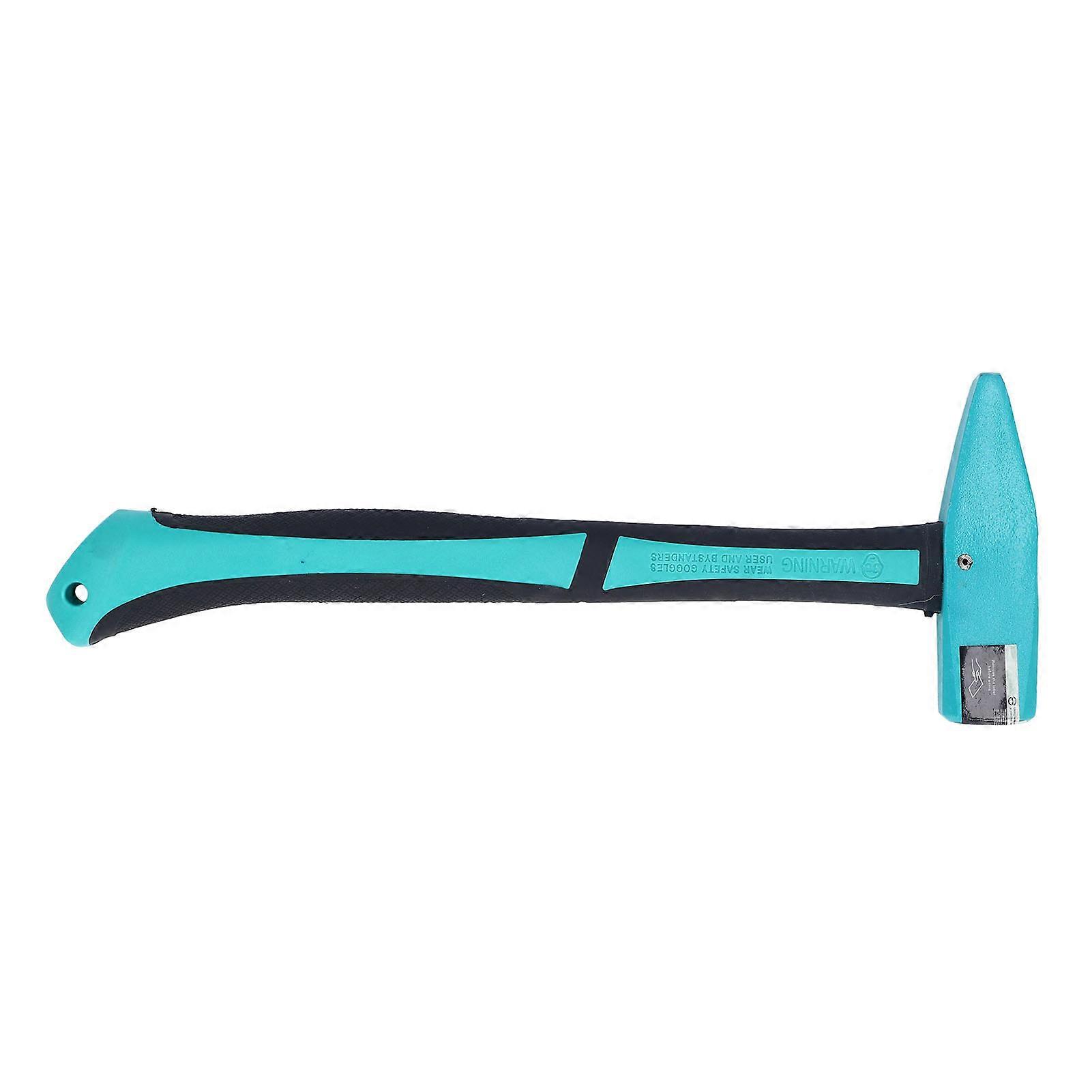 Machinist Hammer Carbon Steel TPR Handle Multi Functional Forging Hammer for Blacksmith Engineers Woodworkers L