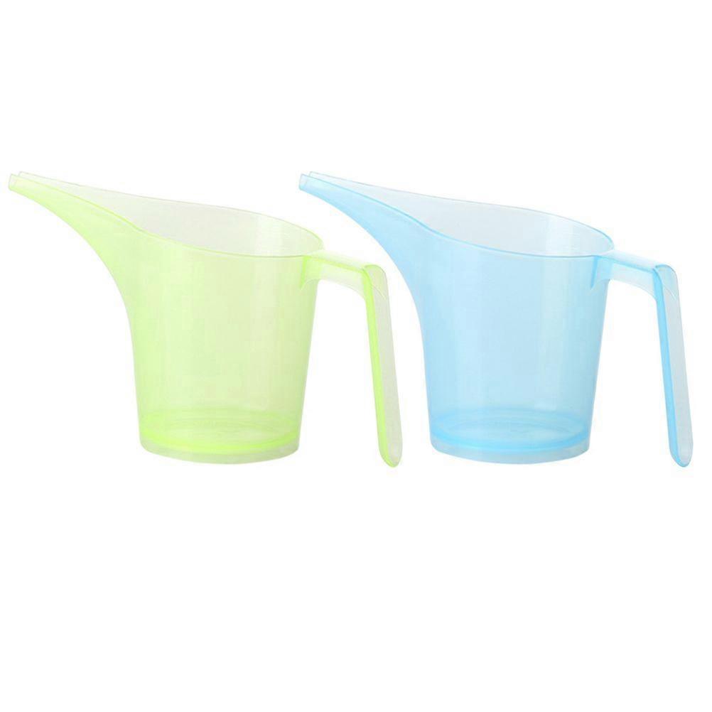 2pcs Cup μετρώντας το χρώμα καραμελών στάμνας χοάνης με τις καθημερινές προμήθειες σκευών κουζίνας κλίμακας (τυχαίο χρώμα)