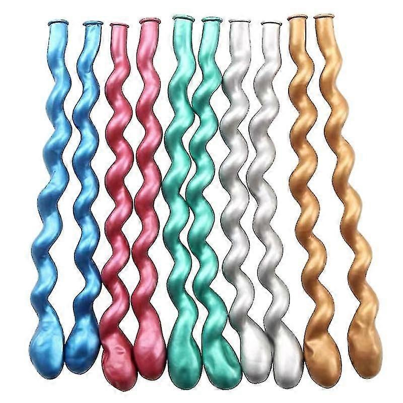 50 sztuk spiralne długie balony, dekoracje imprezowe, świąteczny zestaw balonów
