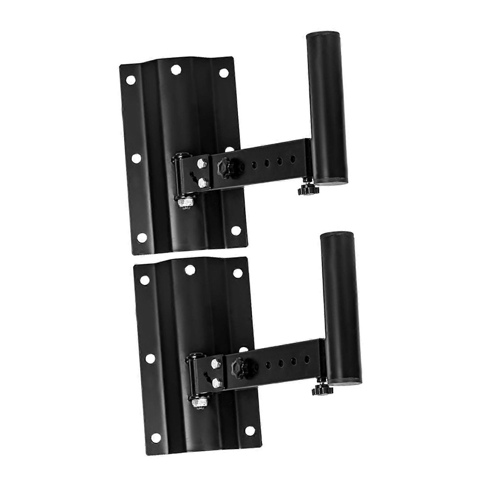 2Pcs Speaker Wall Ceiling Mount Brackets for Home Theater Surround Speakers