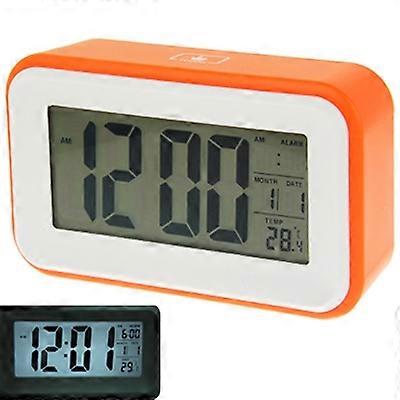 Multi Function Large Screen Alarm Clock with Calendar & LCD Light & Snooze Touch