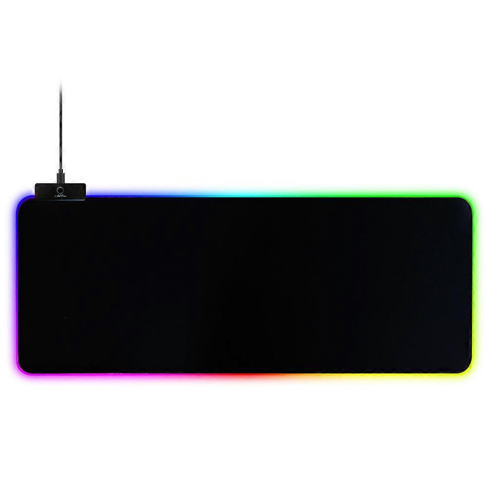 RGB LED Gaming Mouse Pad with Backlight for PCs and Laptops