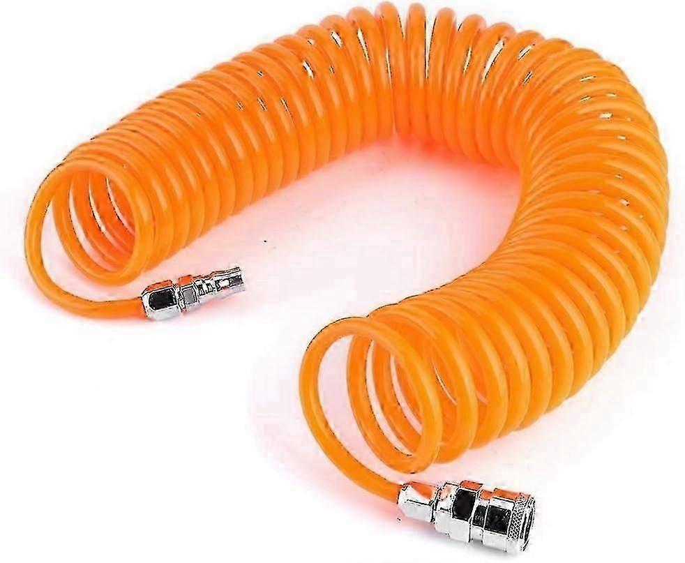 Hoses 9m/29.5ft Air Compressor Hose Air Tubing System Recoil Hose Line Spring Hose Tube Coil Tools