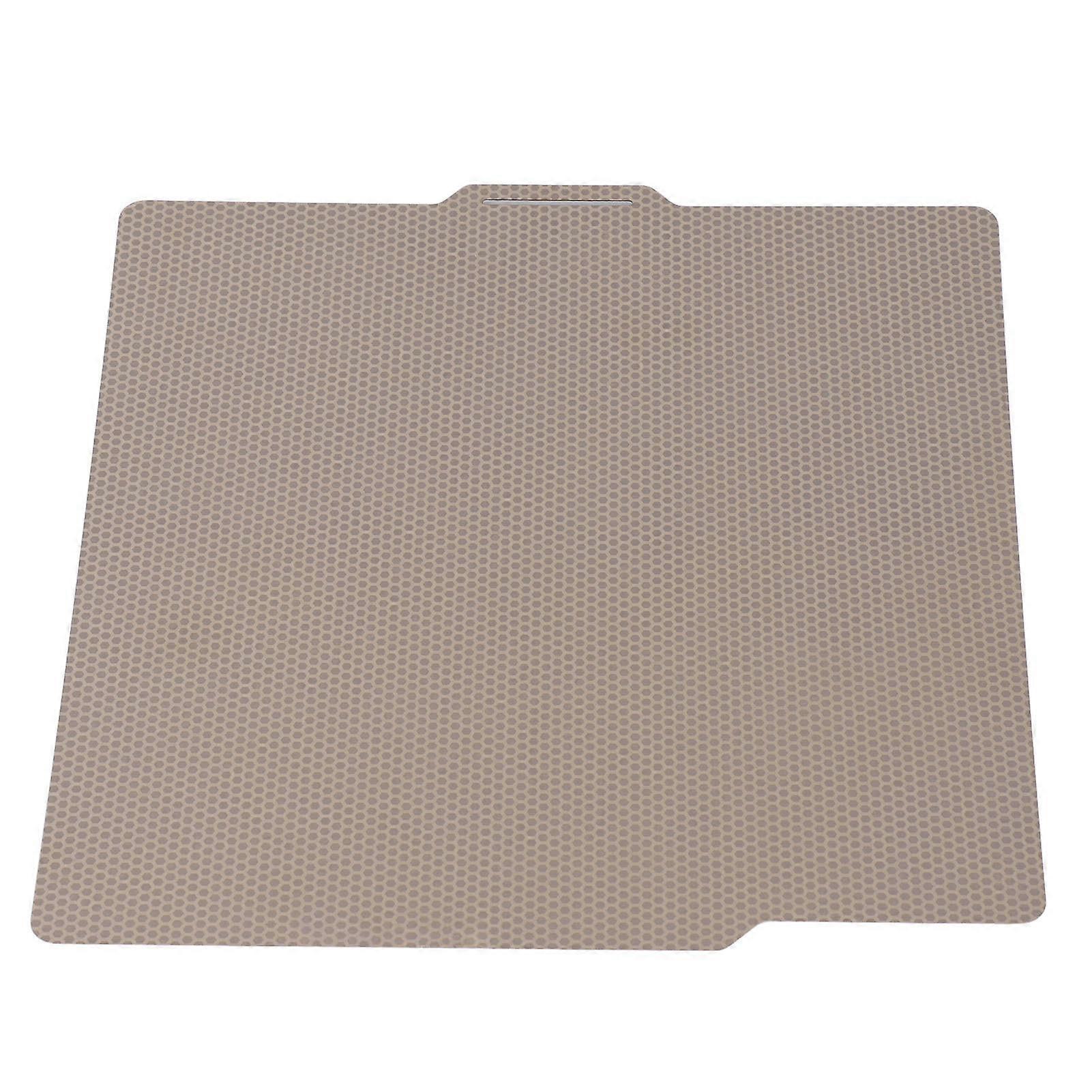 3D Printer Build Bed Dual Sided PEI Beehive Pattern 258x258mm 3D Printer Bed Platform for Bambu Lab X1 P1P