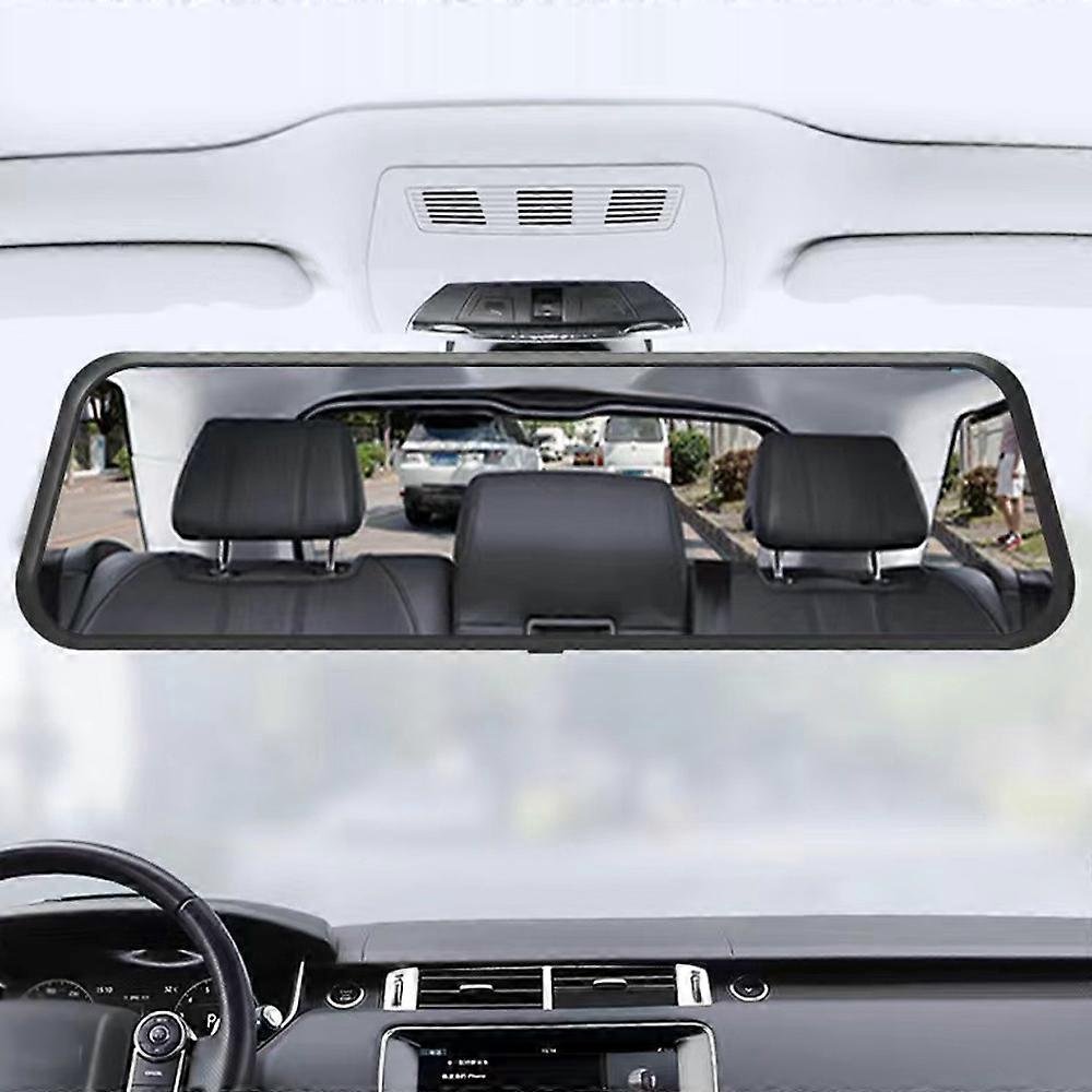 Caméra de tableau de bord DVR 1080P, double caméra avant et arrière, enregistreur de conduite avec écran tactile de 9,66 pouces, 170° de large