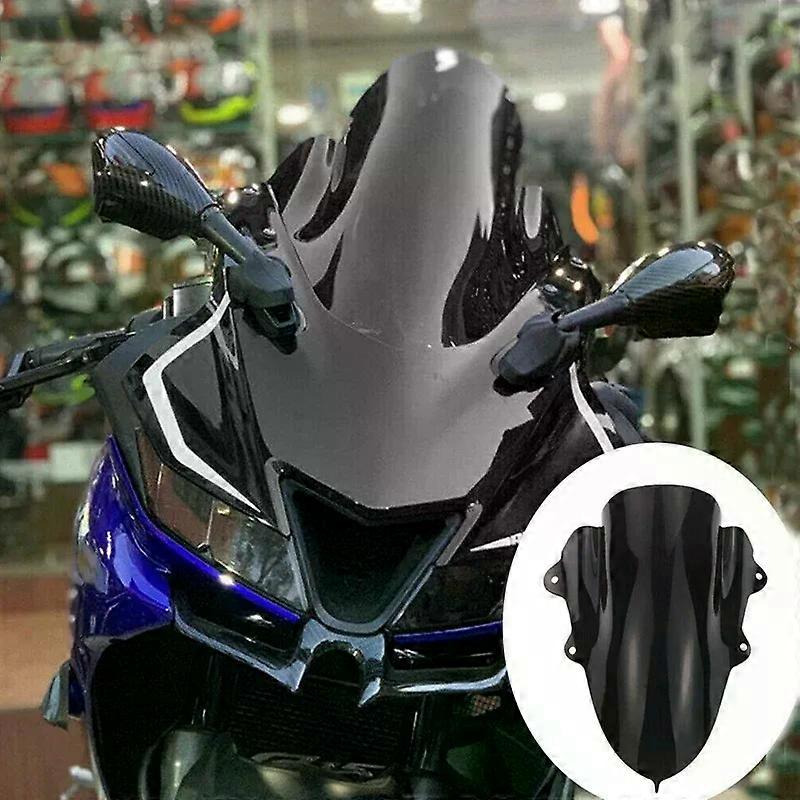 NEW-compatible for YZF R125 R15 V3.0 2017-2020 Windshield Visor Double Bubble MAXP