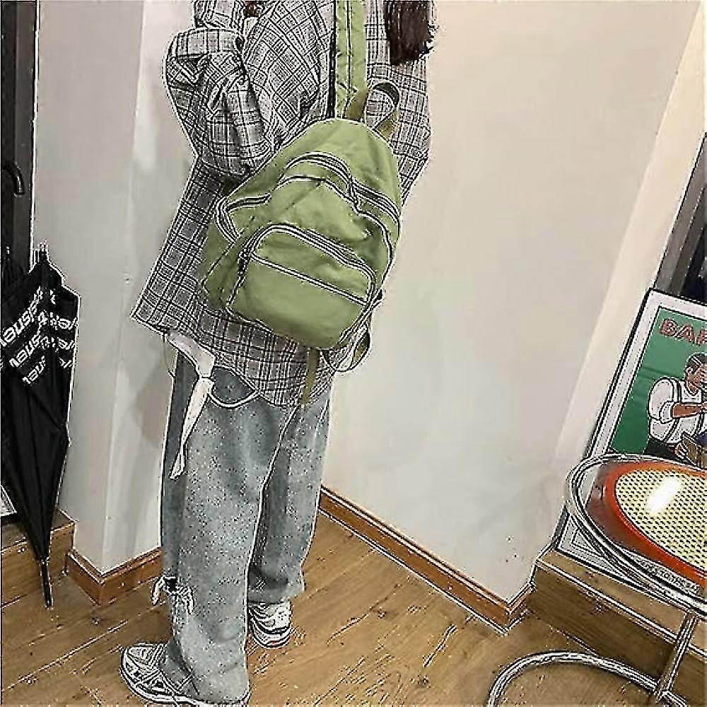 Aesthetic Denim Backpack