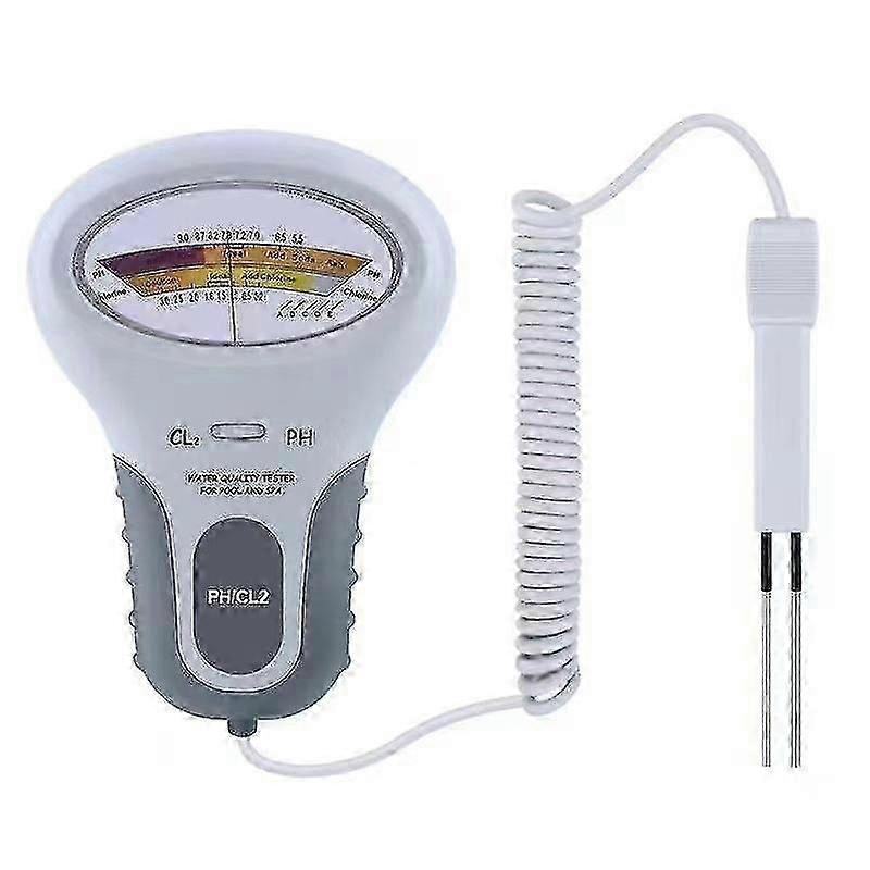 PC102 Cl2 & Ph Pool Water Quality Detector Ph Portable Water Quality Analyzer Chlorine Pool Analyzer