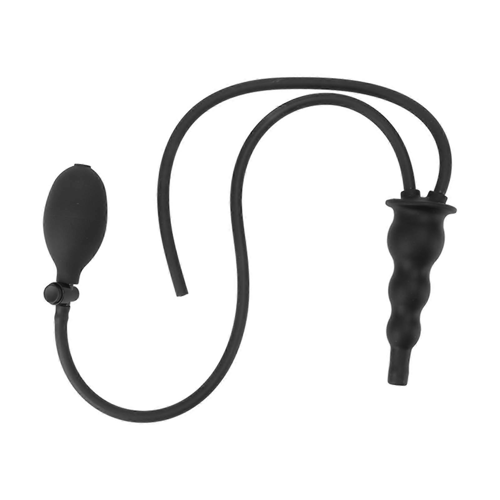 Inflatable Enema Plug Reusable Colon Cleansing Silicone Enema Bulb Anal Douche for Men Women