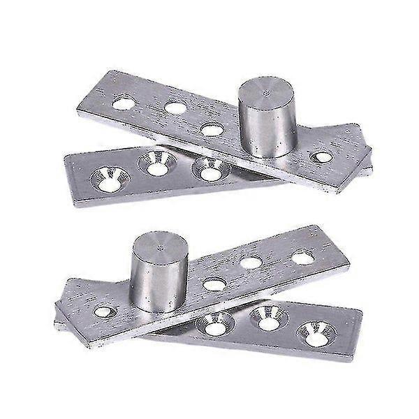 Durable Stainless Steel Locking Mechanism for Cabinets and Doors - Easy Installation, Versatile Use, 2 Hinges Included