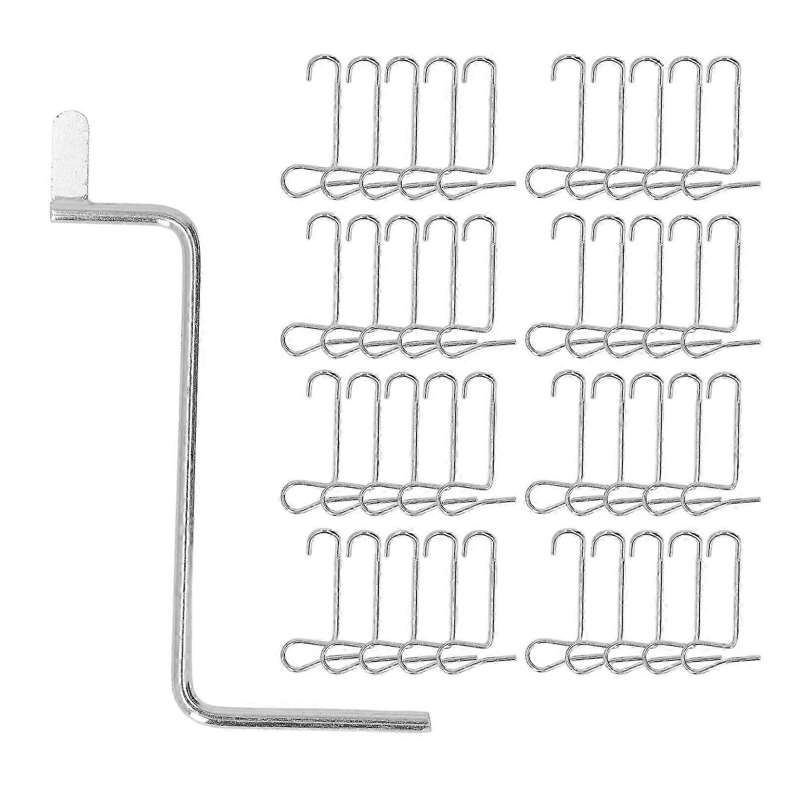 41PCS Fence Wire Tensioning Tool 304 Stainless Steel Rustproof Barb Wire Fence Tool with Handle