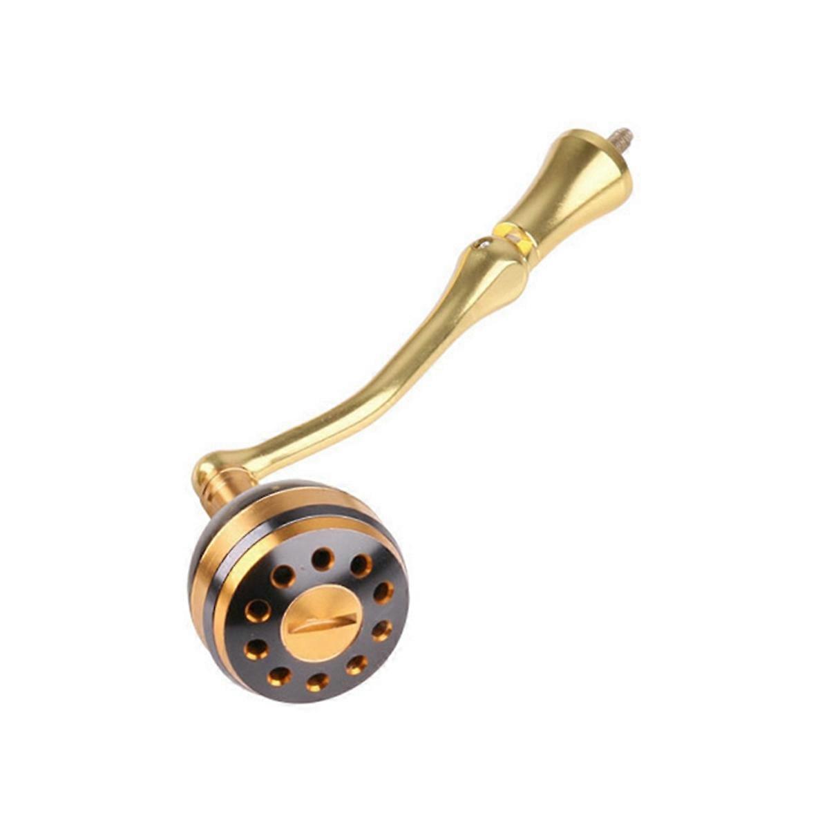 旋转钓鱼轮改装摇臂螺旋轮钓鱼线圆轮卷轴配件中等