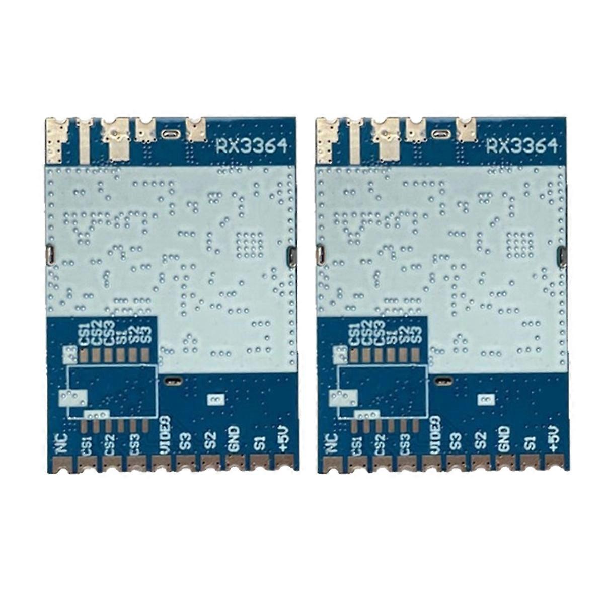 2 SZTUK 3.3G FPV VTX Moduł bezprzewodowy RX3364 Analogowy bezprzewodowy FPV Transmisja audio-wideo Odbiór