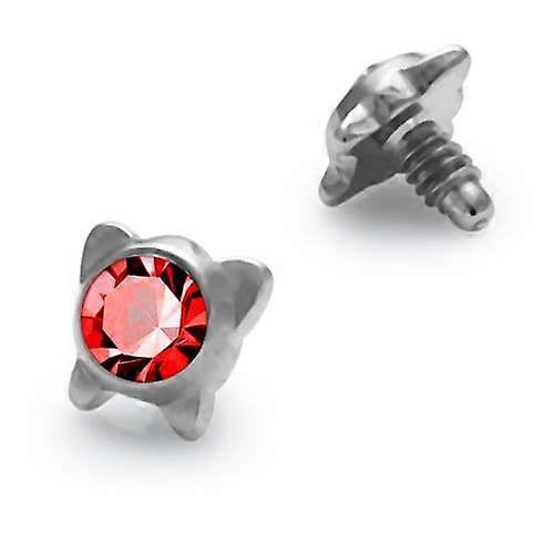 Butterfly Jeweled Dermal Anchor Tops