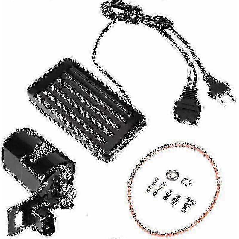 מנוע מכונת תפירה, דוושת בקרת רגל, דוושה אוניברסלית למכונות תפירה וינטאג ', חלקי חילוף למנוע תפירה 180W עם דוושת רגל, רעש נמוך