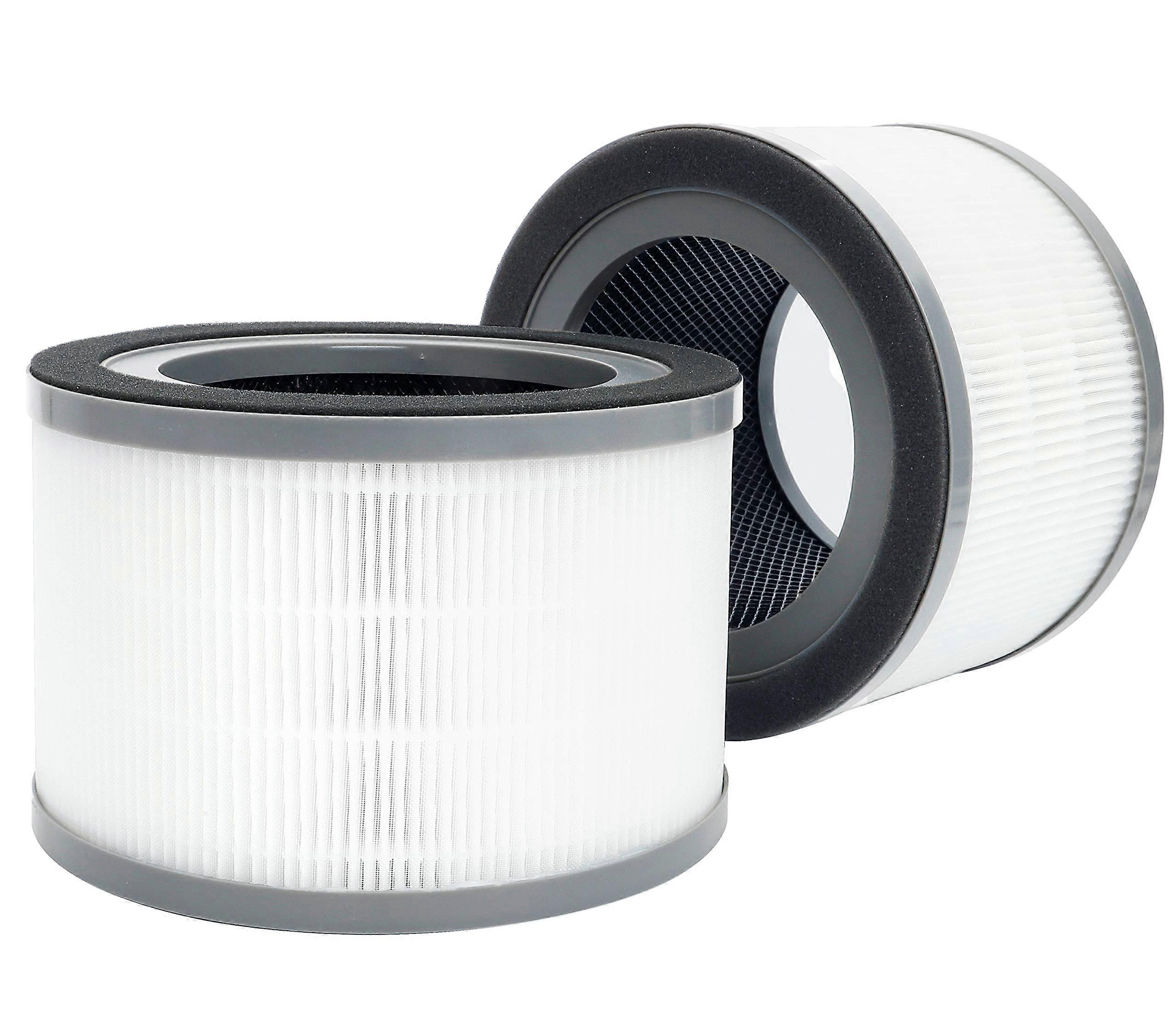 2 Pack True HEPA Filters for Air Purifier Replacement Vista 200 Compatible