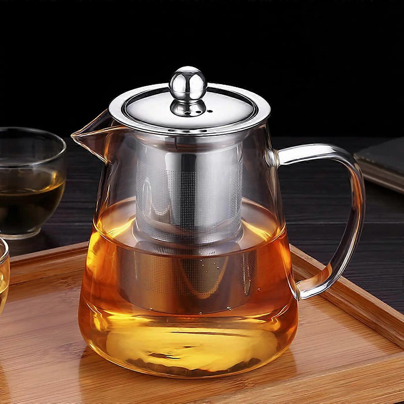 Mini Size Teapot for Blooming Tea and Loose Leaf Tea 550ML/19.3oz