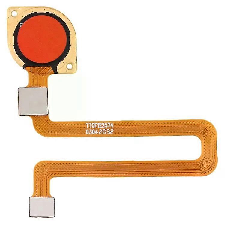 Fingerprint Sensor Flex Cable-Compatible with Xiaomi Redmi 9C Red Red