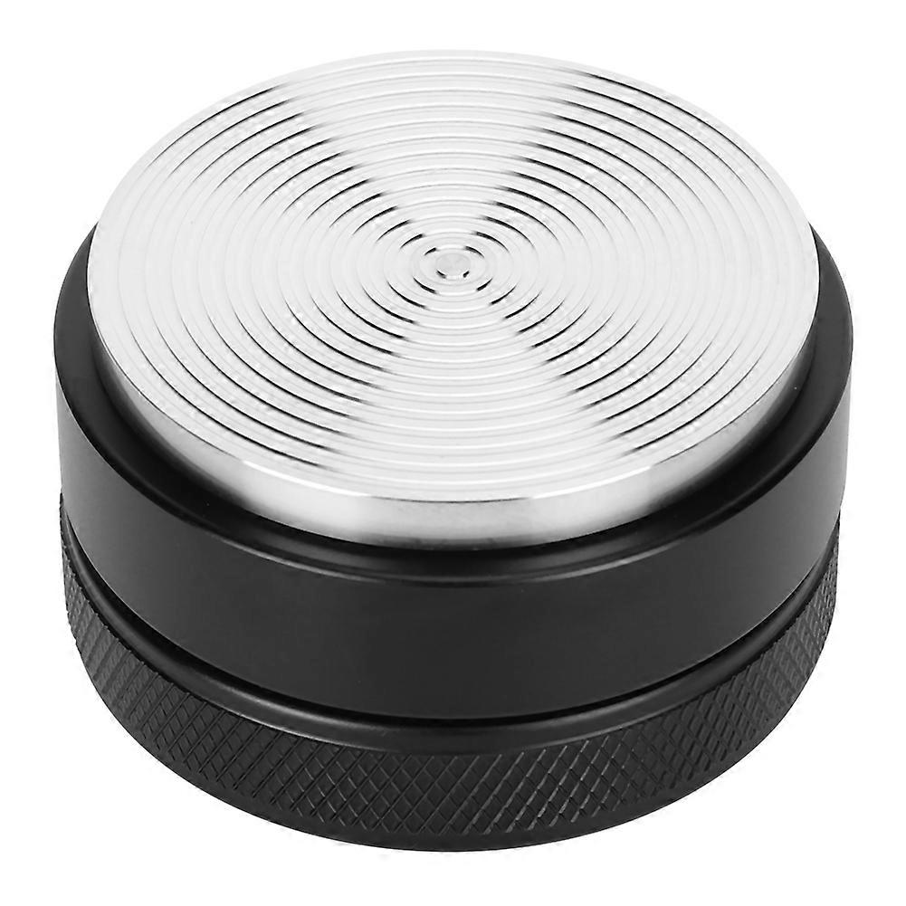 Height Adjustable Stainless Steel Coffee Distributor with NonSlip Thread Base Coffee Accessory(58mm Black Thread Base)